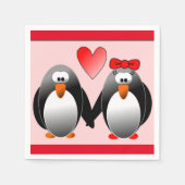 PENGUIN IS IN VERLIES SERVETTEN (Voorkant)