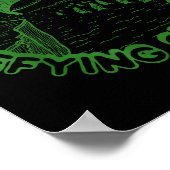 Penguin It's Time To Try Defying Gravity Poster (Hoek)