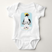Penguin Japans schrift dat pinguïn leest Romper (Voorkant)
