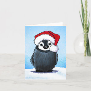 Penguin-kerstkaart Bedankkaart