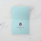 Penguin-kerstkaart Feestdagen Kaart (Binnen)
