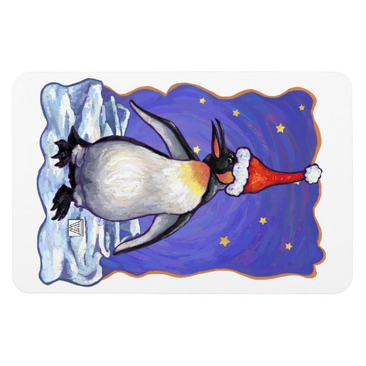 Penguin Kerstmis Magneet (Horizontaal)