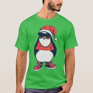 Penguin Kerstmis T-shirt