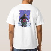 Penguin Kerstmis T-shirt (Achterkant)