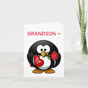PENGUIN-KLEINZOON VALENTIJN KAART