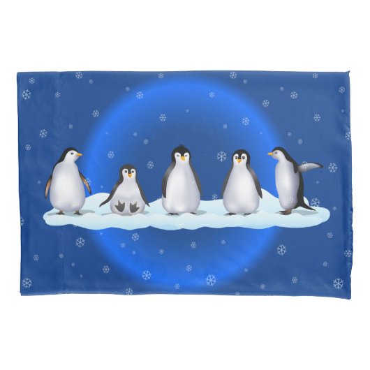 Penguin Kussensloop (Voorkant)