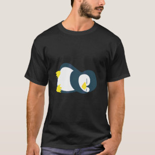 Penguin Lady Aquatic Bird Flightless Animal Ornith T-shirt