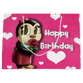 Penguin Large Cadeautasje (Voorkant)