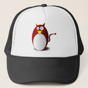 Penguin Linux Tux Ubuntu Devil Evil Demon Trucker Pet