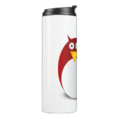 Penguin Linux Tux Ubuntu Devil Trident Lucifer Thermosbeker (Gedraaid links)