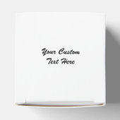 Penguin Love aangepaste gunst dozen Bedankdoosjes (Bovenkant)