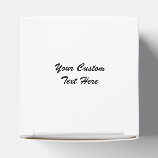 Penguin Love aangepaste gunst dozen Bedankdoosjes (Bovenkant)