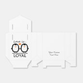 Penguin Love ballotins personnalisés (Déplié)