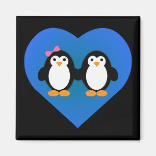 Penguin Love Magneet