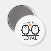 Penguin Love Magneet (Voorkant / Achterkant)