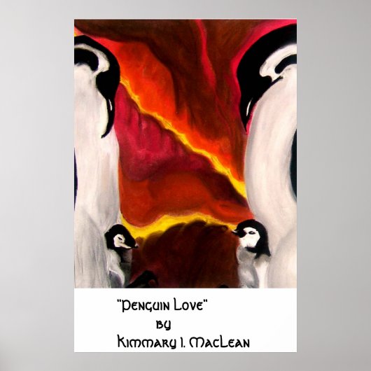Penguin Love Poster (Voorkant)