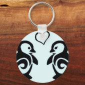 Penguin Love Sleutelhanger (Voorkant)