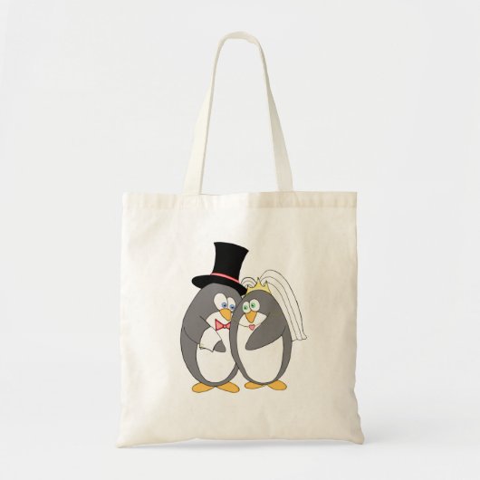 Penguin Love Tote Bag (Voorkant)