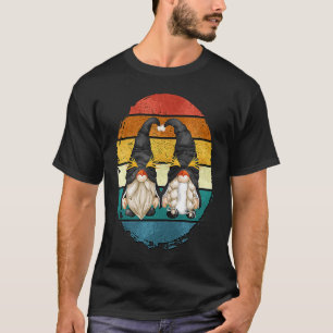 Penguin Ma en papa Gnome Graphic Sunset T-shirt