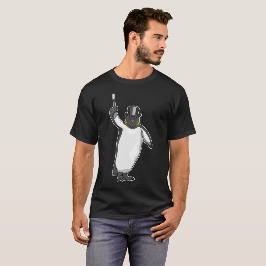 Penguin Magicia Magic Wand T-shirt (Voorkant volledig)