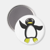 Penguin Magneet (Voorkant / Achterkant)