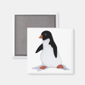 Penguin Magnet Magneet (Voorkant / Achterkant)