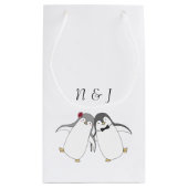 Penguin Mariage Favor Sac mignon Penguin Sac Coupl (Dos)