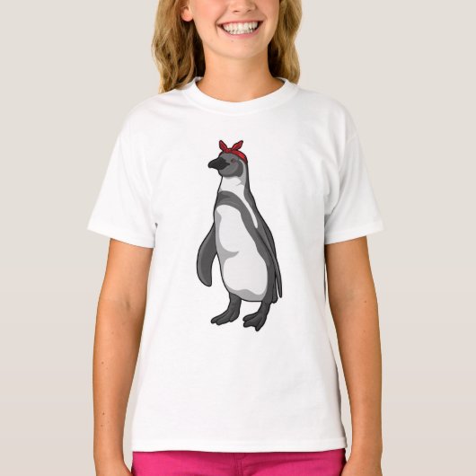Penguin met Bandana T-shirt (Voorkant)