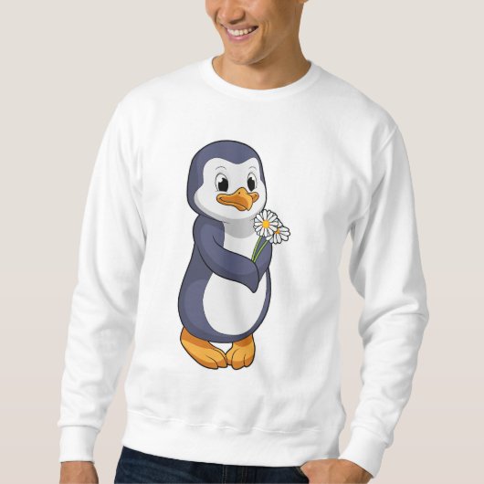 Penguin met Daisy Trui (Voorkant)