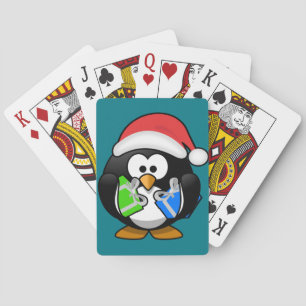 Penguin met Gifts Speelkaarten