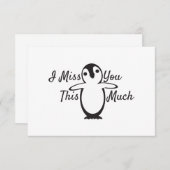 Penguin mist je zo veel (Voorkant / Achterkant)