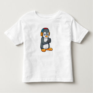Penguin Music-hoofdtelefoon Kinder Shirts