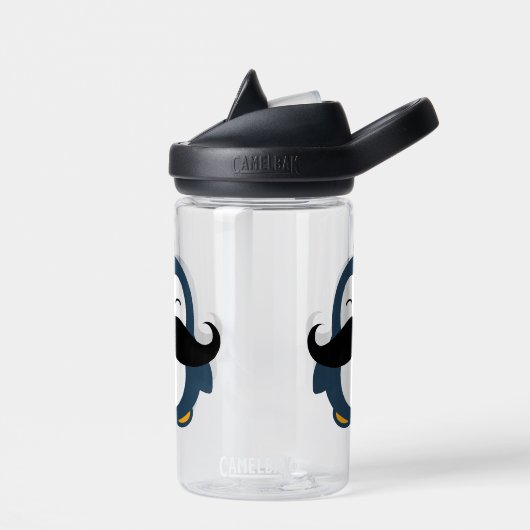 Penguin Mustache CamelBak Eddy Waterfles (Links)