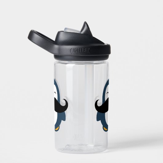 Penguin Mustache CamelBak Eddy Waterfles (Rechts)