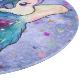 Penguin named Button Snijplank (Hoek)