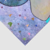 Penguin named Button Tissuepapier (Detail)