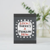 Penguin Now Briefkaart (Staand voorkant)