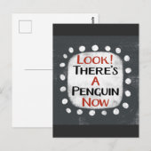 Penguin Now Briefkaart (Voorkant / Achterkant)