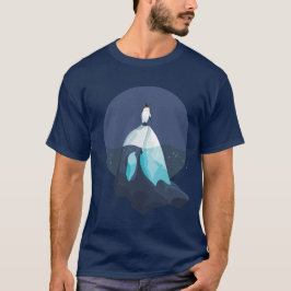 Penguin op Iceberg, opgericht als Orcha T-shirt