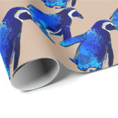 Penguin Pair Cadeaupapier (Rol Hoek)