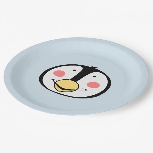 Penguin Papieren Bordje (Gekanteld)