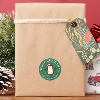 Penguin Parade Kerst stickers