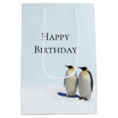 Penguin Paradise Medium Gift Bag Medium Cadeauzakje (Achterkant)