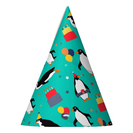Penguin Party Feesthoedjes (Links)