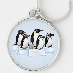 Penguin Party Sleutelhanger