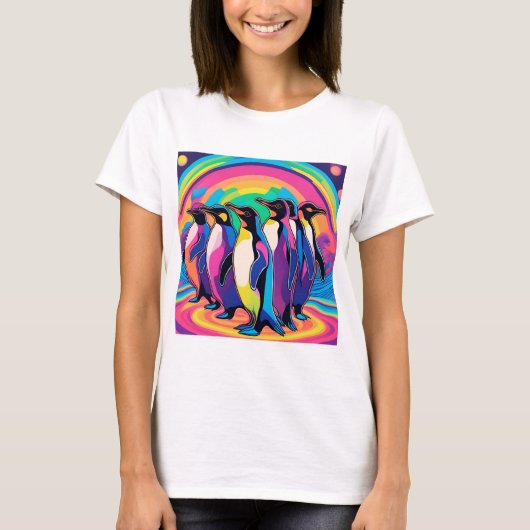 Penguin Party T-shirt (Voorkant)