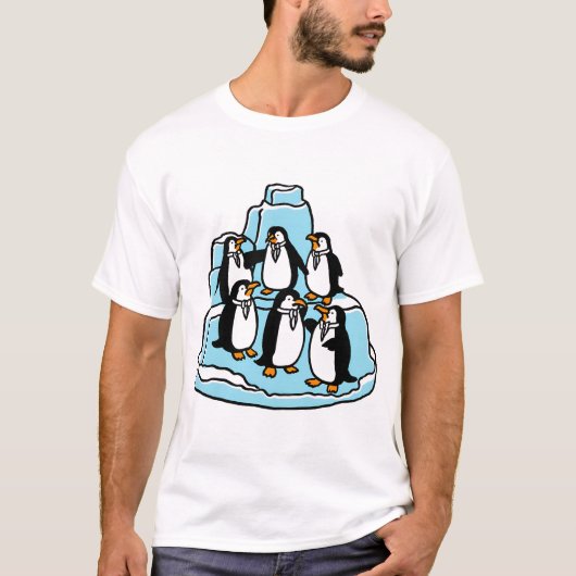 Penguin Party T-shirt (Voorkant)