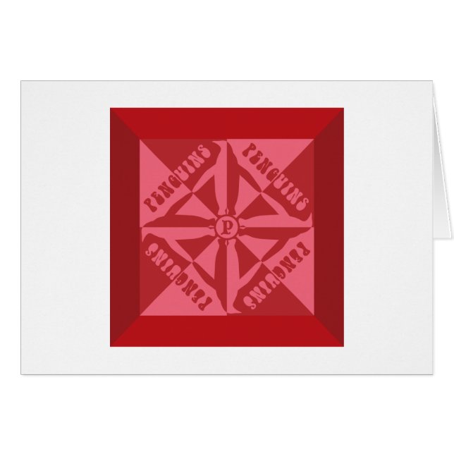 Penguin Pattern (Voorkant Horizontaal)