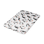 Penguin Pattern Badmat (Gekanteld)