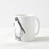 Penguin pattern koffiemok (Voorkant rechts)